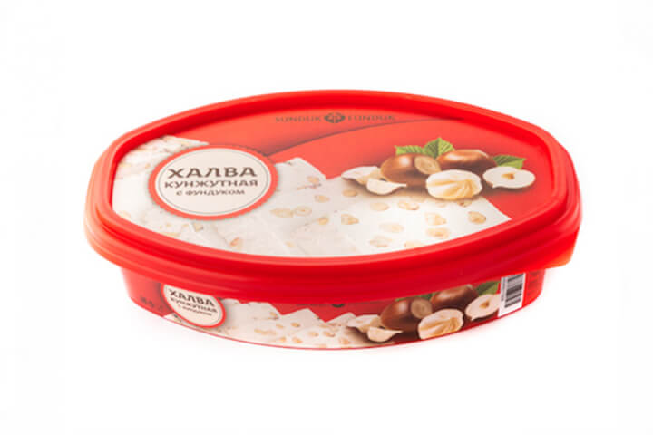 Халва кунжутная (с фундуком) 280 гр*8 (С Ф )