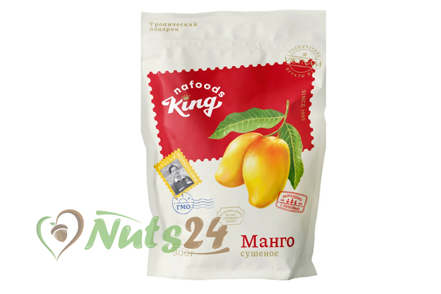 Манго сушеное  "King" 0.3 кг