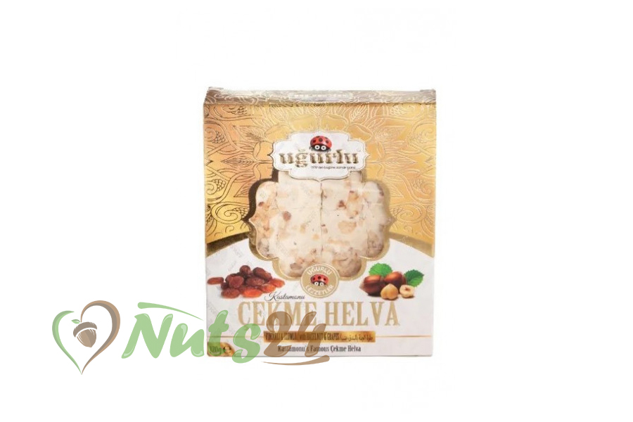 Пишмание турецкие кубики, фундук с изюмом "Ugurlu" 240 гр