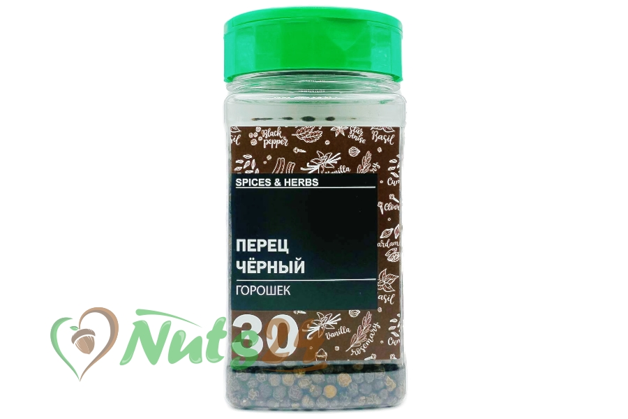 Перец чёрный горошек №30, банка (165гр)